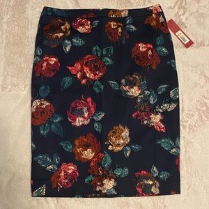 MERONA Floral print pencil skirt